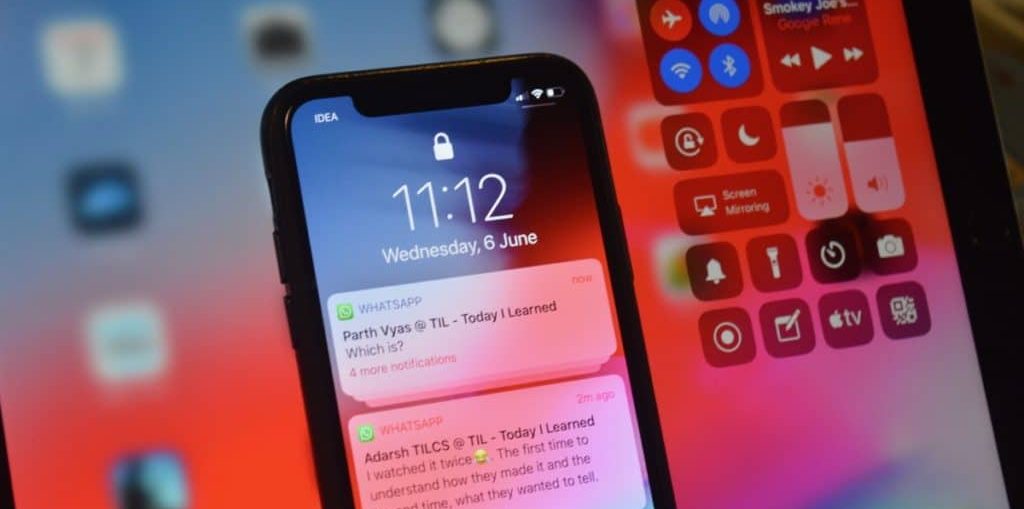 iOS - 12-Grouped-Notifications-and - iPad - Control-Center 