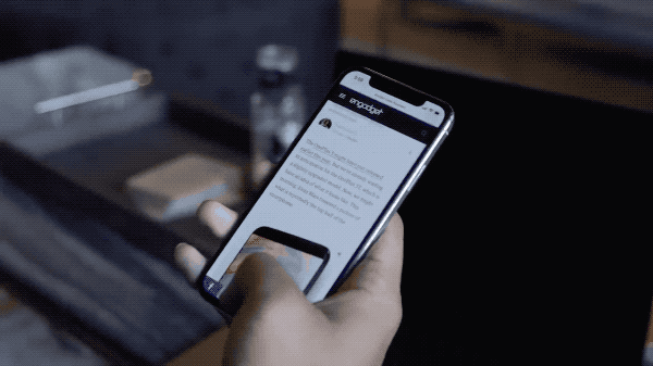 15 new gestures for iPhone X