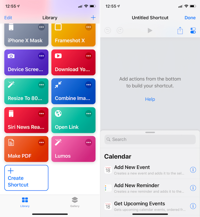 iOS - 12-Create - Siri - Shortcuts-App-10 