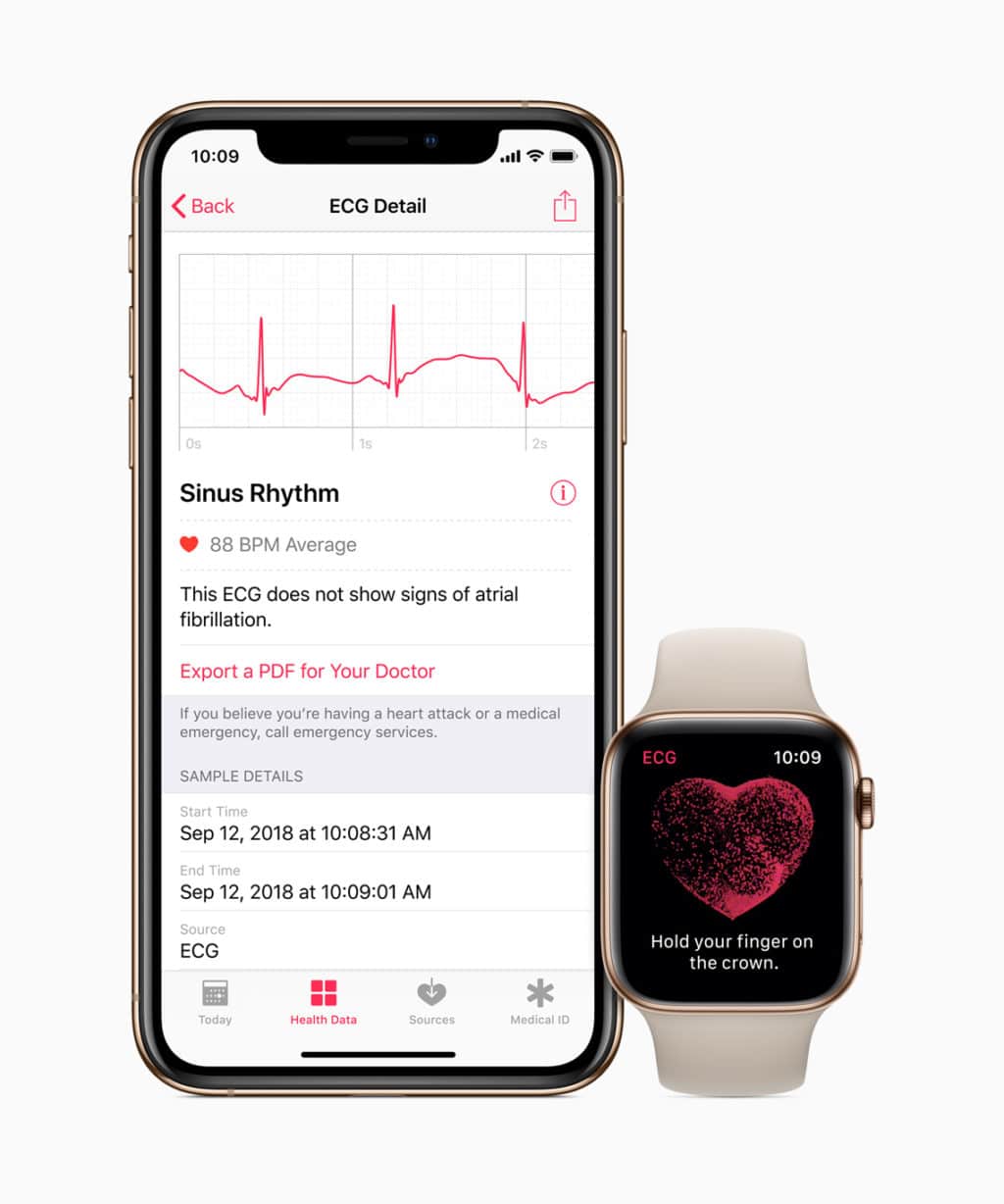 Apple - Watch-Series-4-Heart-Rate-Notifications-with - iPhone 