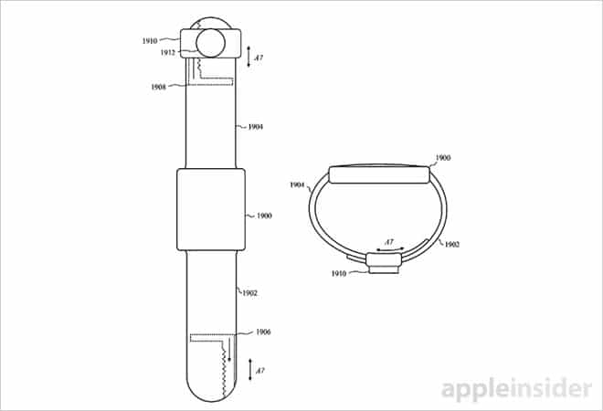 Apple can issue self adjusting straps for Apple Watch