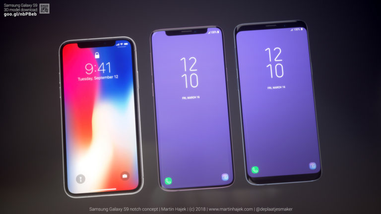 What if the Galaxy S9 had a notch in the display?