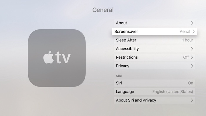 Apple TV Screensaver 