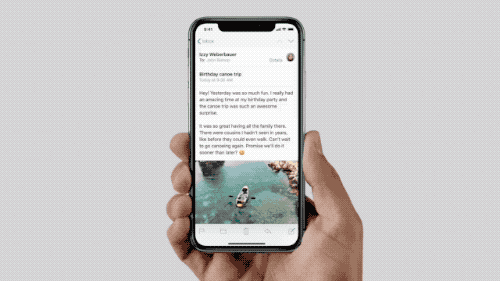 How to switch between apps on iPhone X