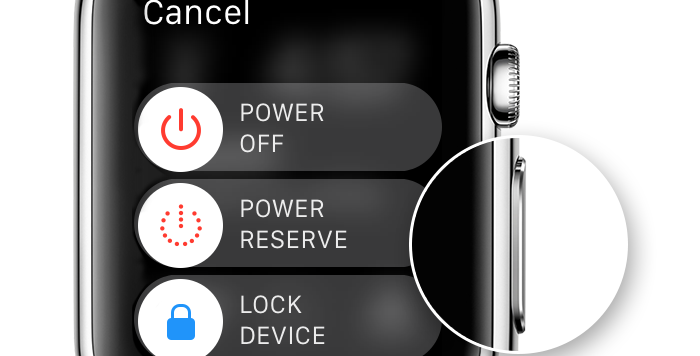 how to reboot Apple Watch 