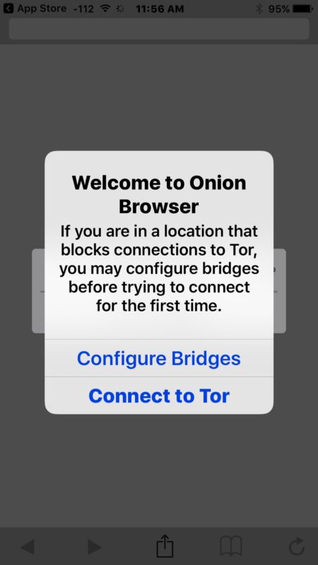 How to use TOR on iPhone and iPad via Onion Browser