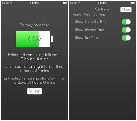How-to-Check - iPhone s-Battery-Life-From - Apple - Watch 