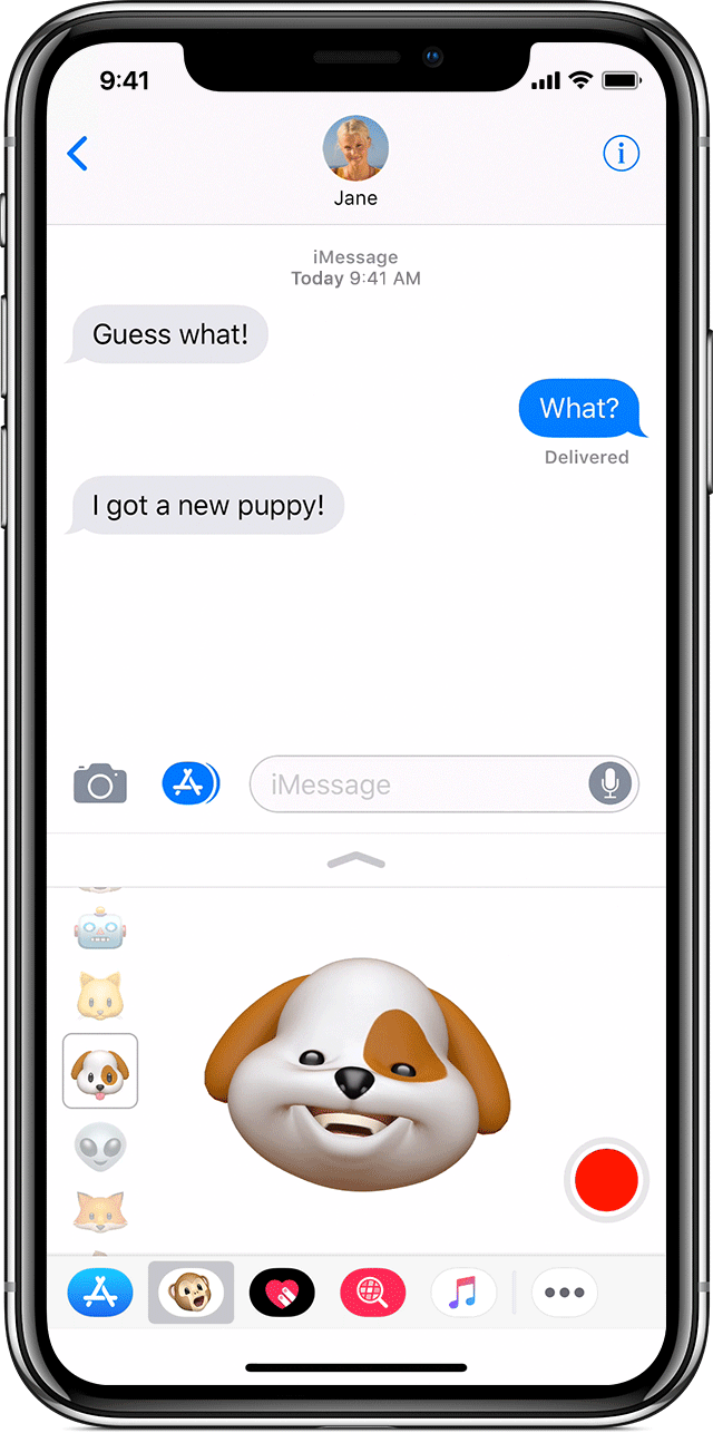 How to create, save and share videos with Animoji