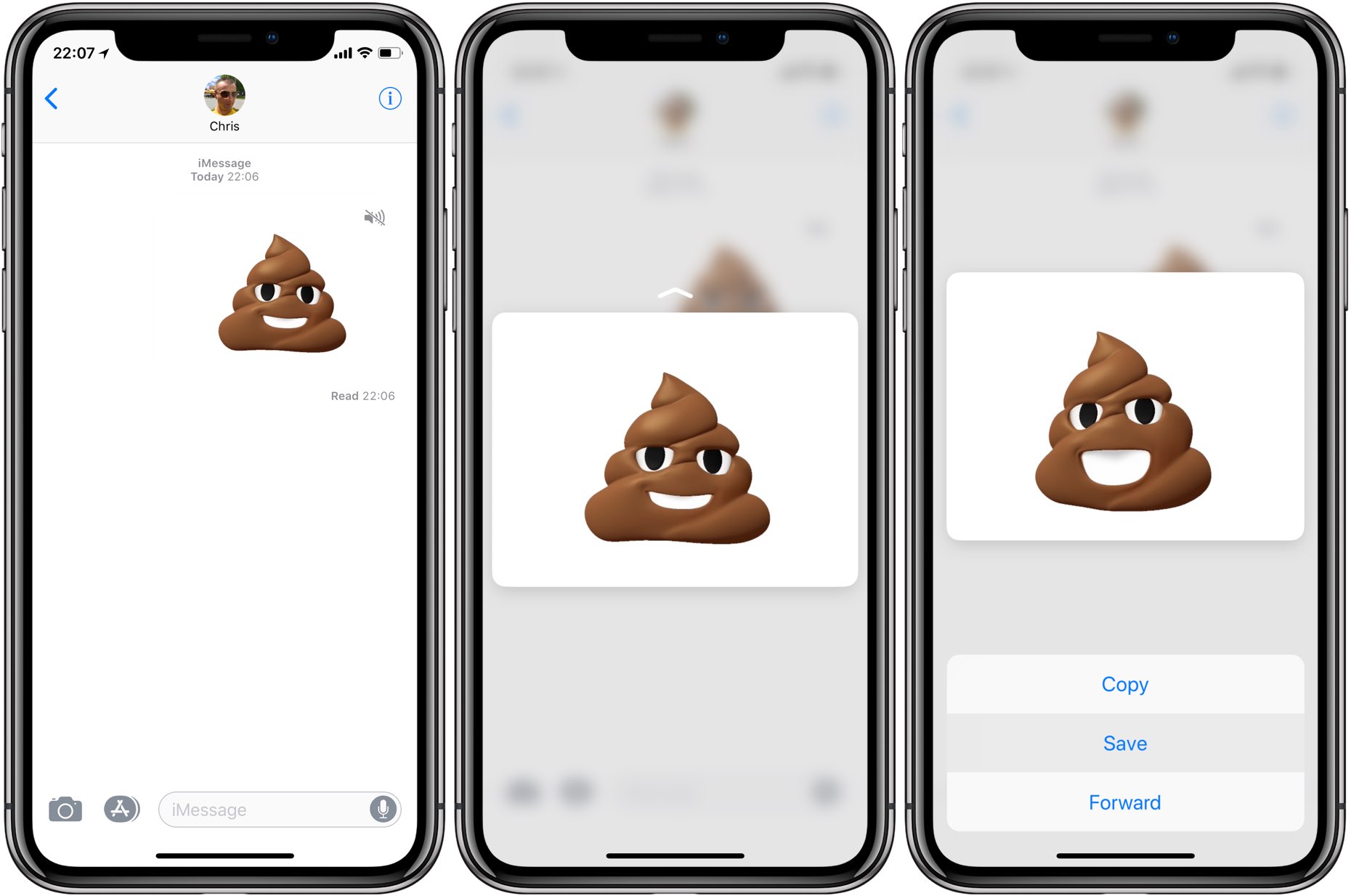 How to create, save and share videos with Animoji
