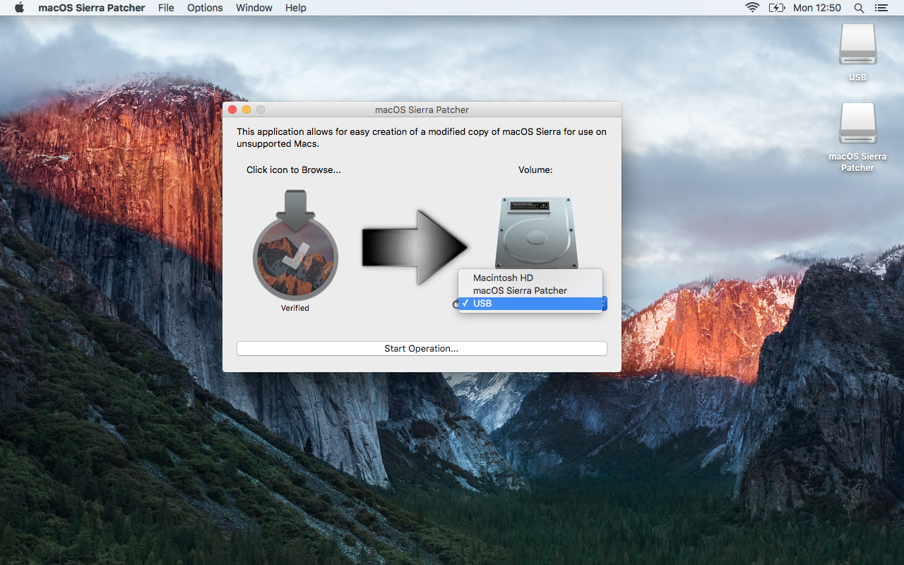 How to install macOS 10.12 Sierra on an old Mac device (incompatible version)