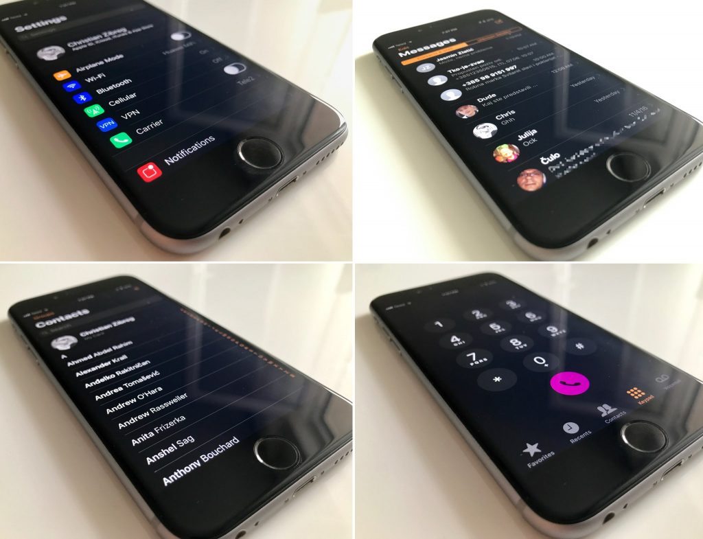 How to enable hidden dark mode on iPhone from iOS 11