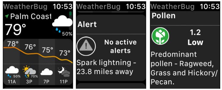 The best free weather apps for Apple Watch