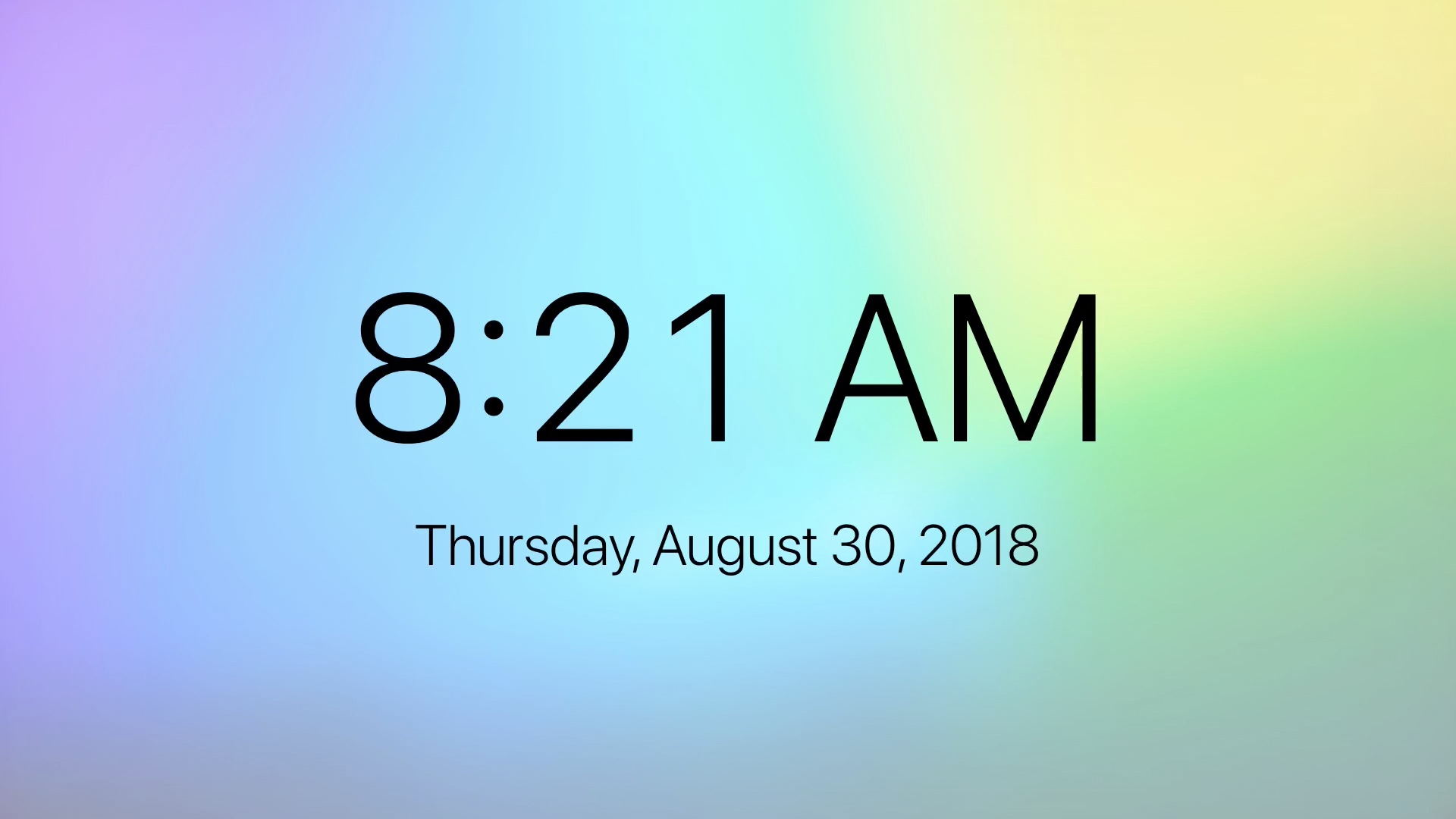 Clock-and-Timer - Apple - TV 