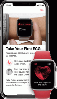 Apple - Watch-Series-4 - iPhone - X-ECG-app-animation 